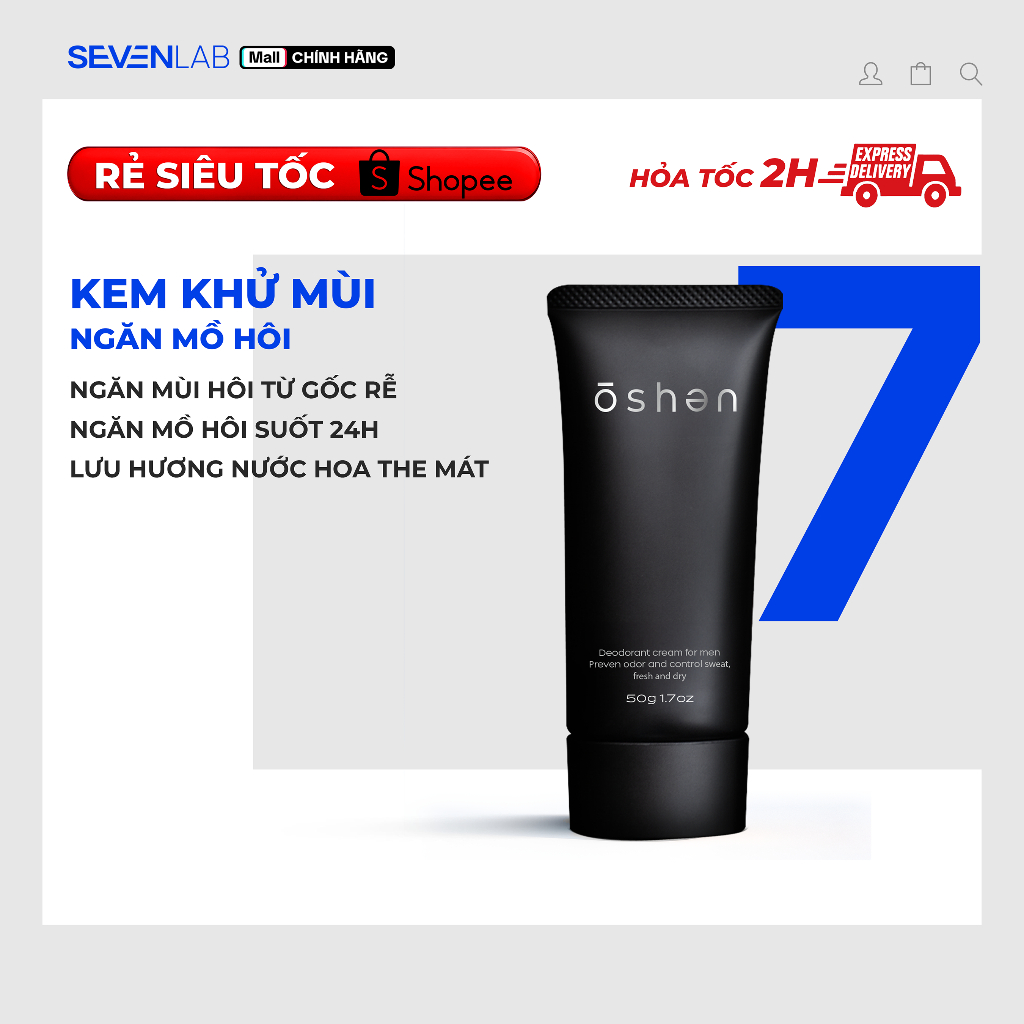 [QUÀ TẶNG] Kem khử mùi Oshen dành cho nam giới