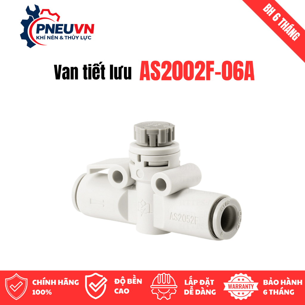 Van Tiết Lưu AS1002F-04A/AS1002F-06A/AS2002F-06A/AS2052F-08A/AS3002F-10A/AS3002F-12A đùng điều chỉnh