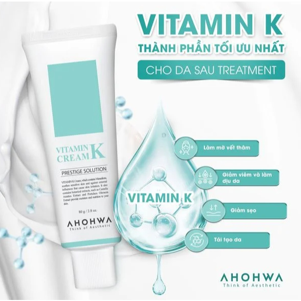 Kem Dưỡng Phục Hồi Ahohwa Vitamin K Cream 80g