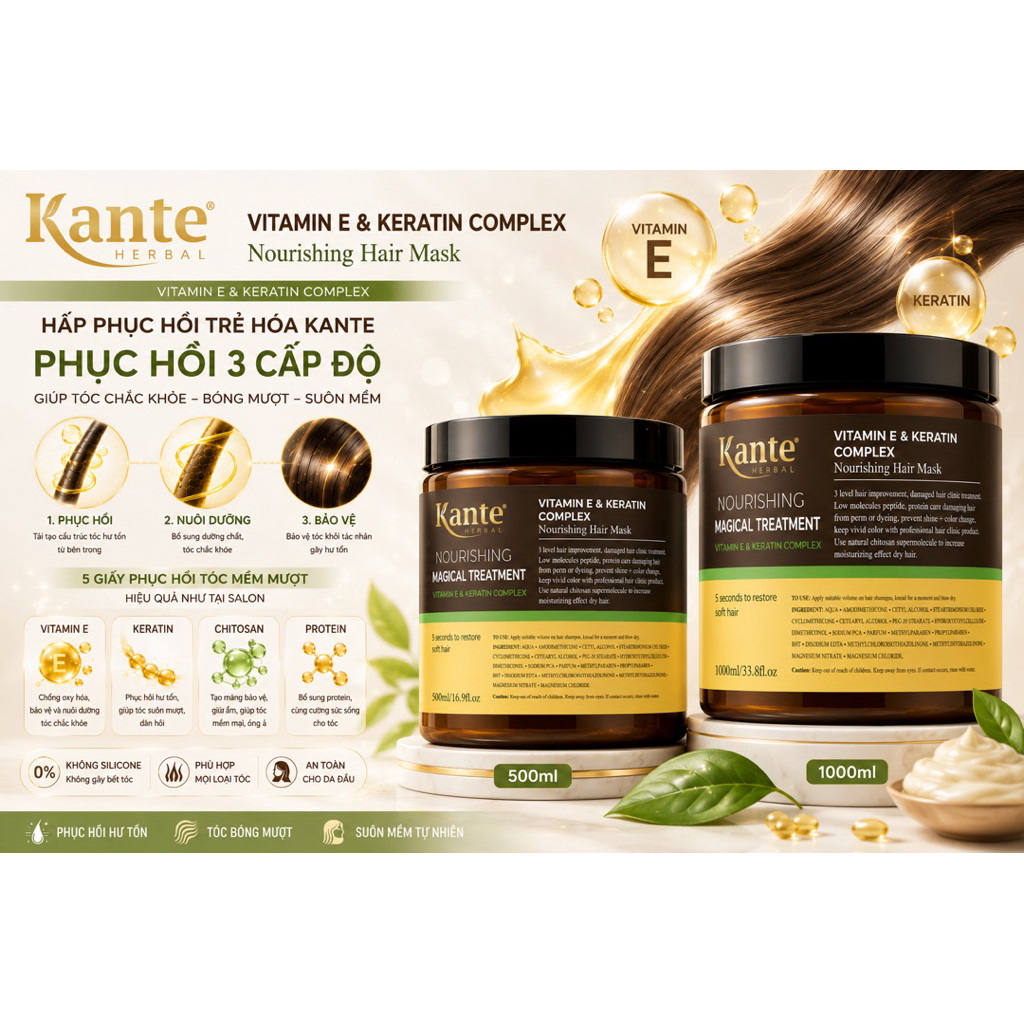 hấp phục hồi kante 1000ml