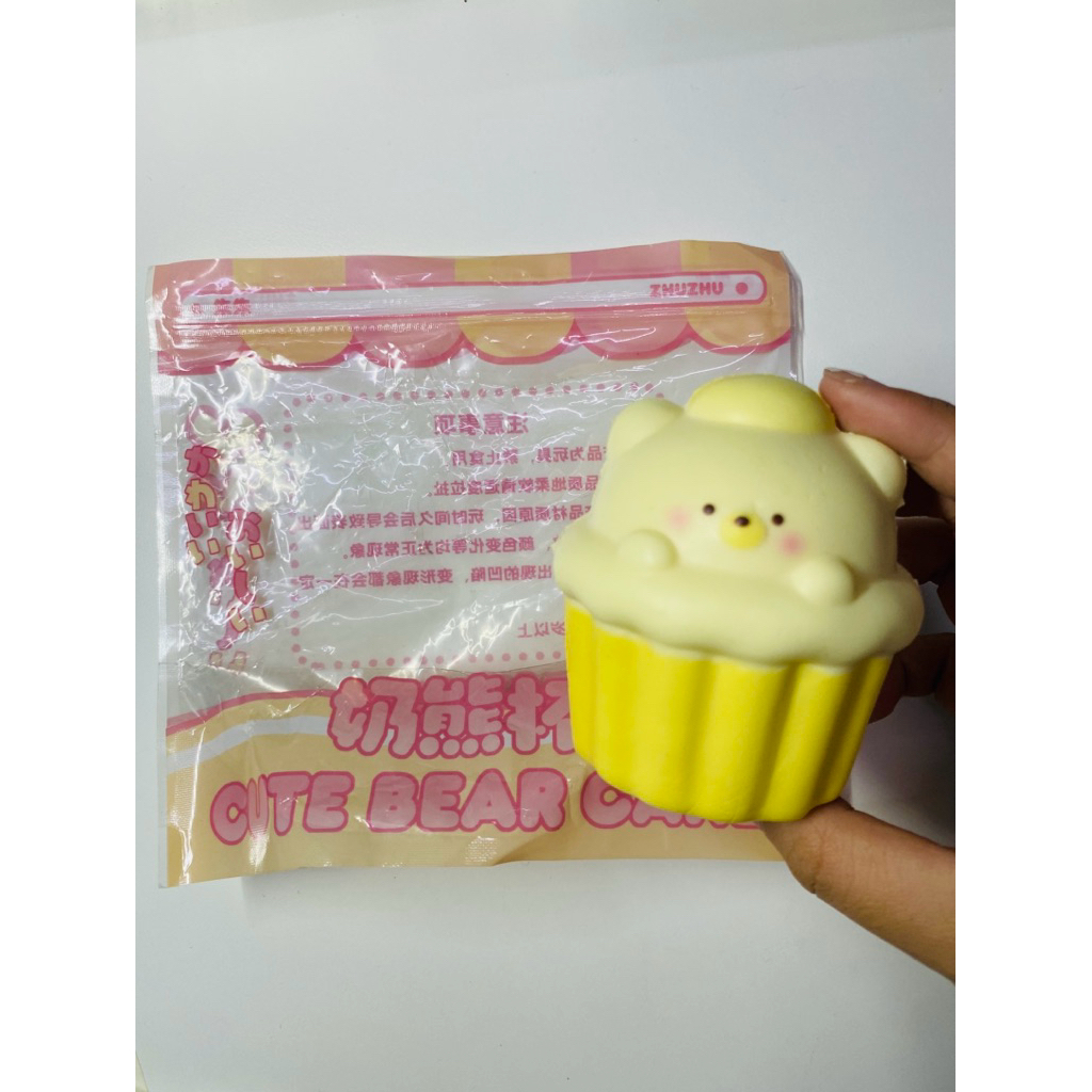 squishy bánh gấu , squishy bear cake mềm thơm hàng sẵn