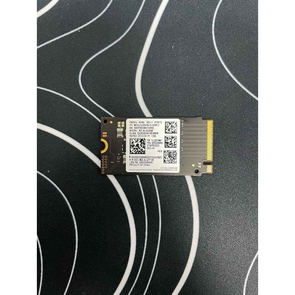 Ổ Cứng SSD M2 Nvme Samsung 256GB Gen 3x4 sức khoẻ 94%