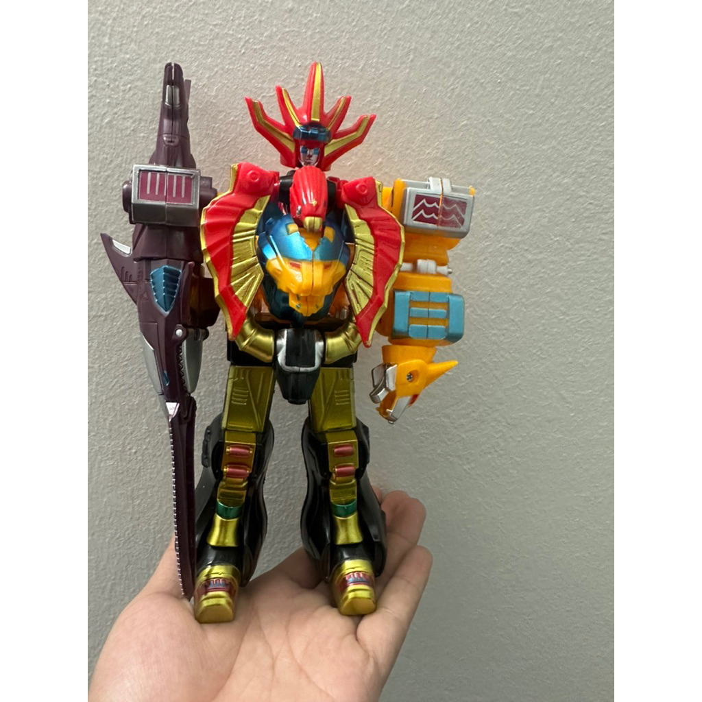 Bộ mô hình đồ chơi ghép hình siêu nhân Gao King gaoking vua cho trẻ em Hyakujuu Sentai Gaoranger smp