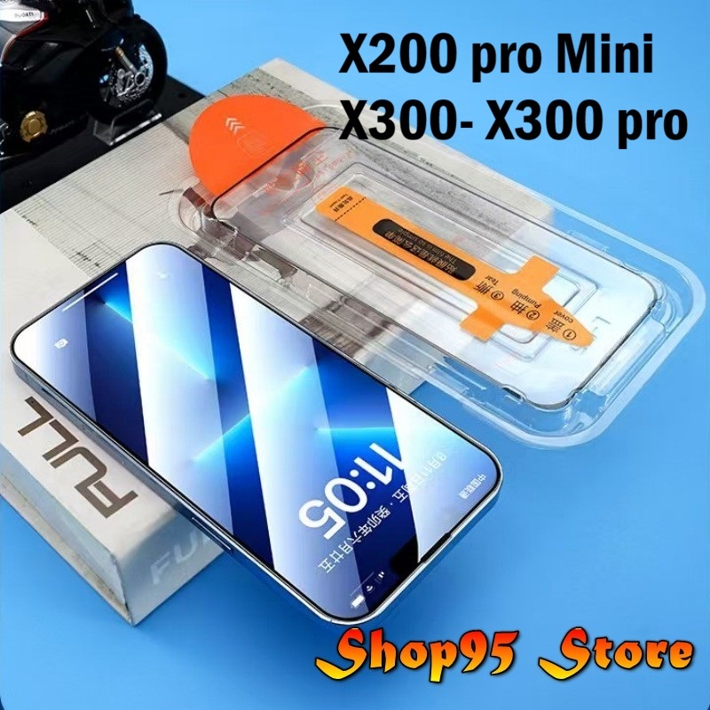 Kính Cường Lực Tự Dán Vivo Iqoo X200 pro Mini , X300 , X300 pro