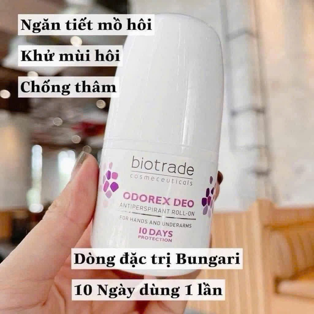 Lăn Khử Mùi Biotrade Odorex Deo Roll-On 40ml | Khô thoáng , giảm tiết mồ hôi nách hiệu quả.