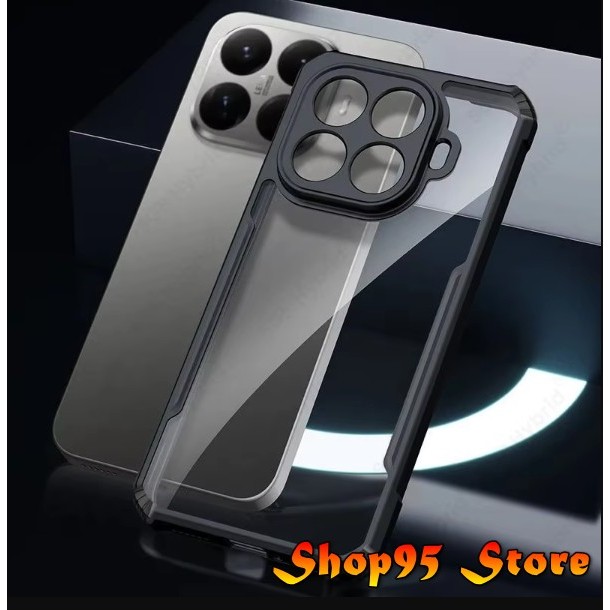 Ốp lưng viền đen chống sốc cho Xiaomi Redmi Mi 14T  Mi 14T pro  Mi 15T  Mi 15T pro