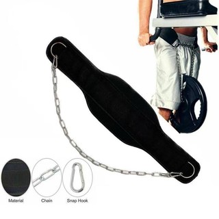 Đai treo tạ dip belt có xích thép waisfit – đai tập xà đơn, kéo xà, dips, treo tạ tăng sức mạnh gym