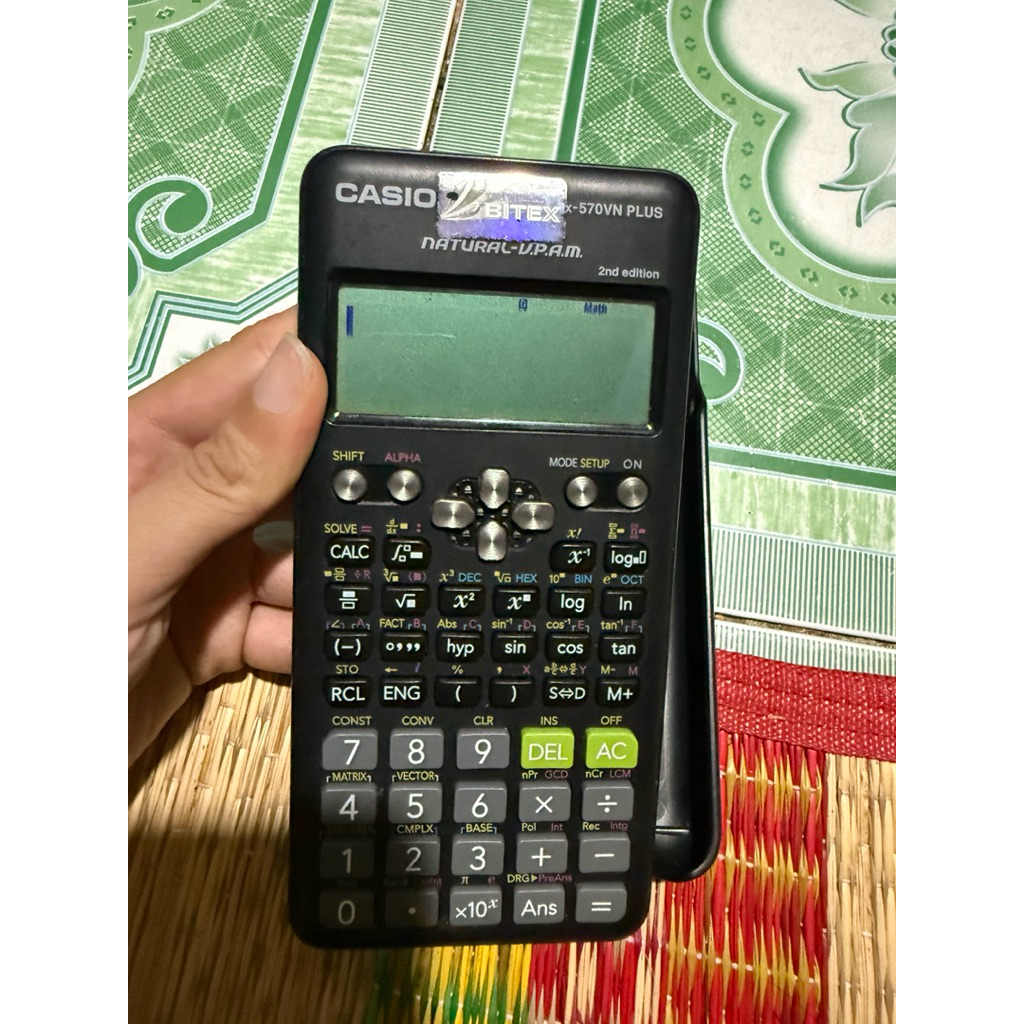 Máy tính casio Fx570 VN Plus