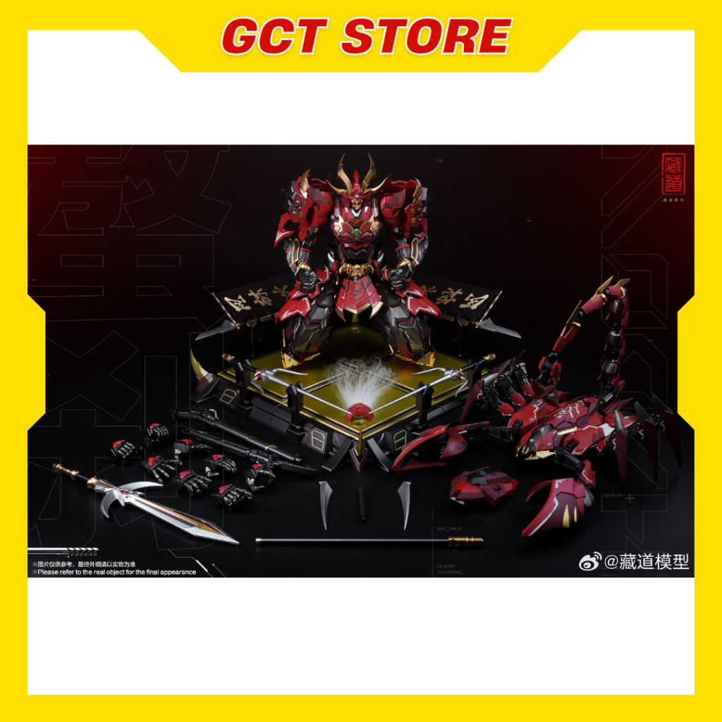 [CÓ SẴN] Mô hình Metal Build CD08 Scopion Musha Bọ Cạp Đỏ - Chính hãng CangDao