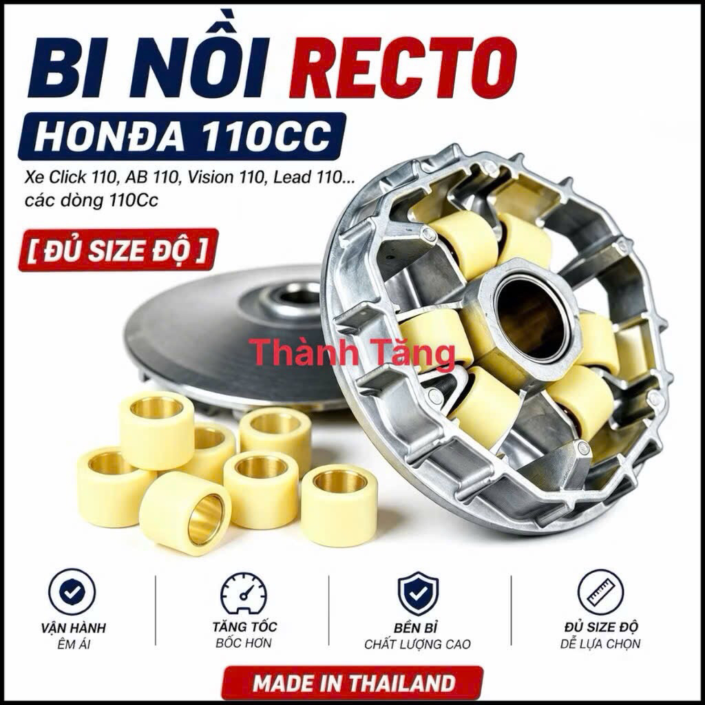 Bi nồi[14gam] HD 110cc,click 110,ab 110,vision 110,lead 110...các dòng 110Cc ====