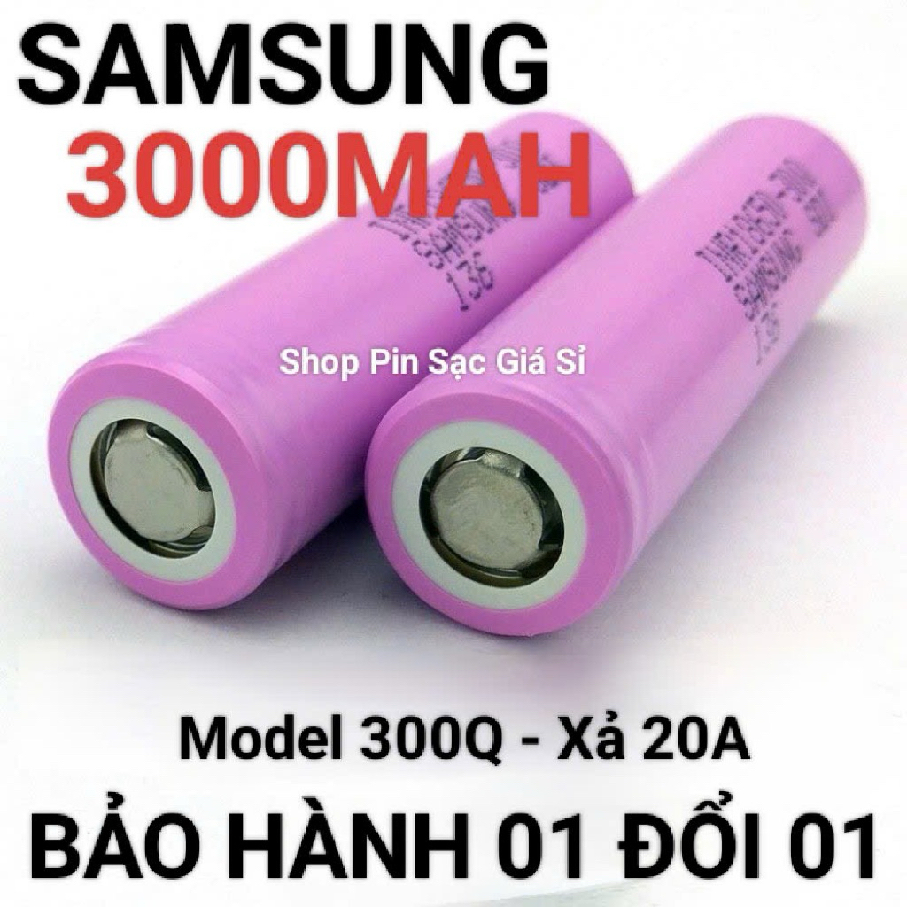 Pin 18650 Samsung 3000mah Chỉnh hãng