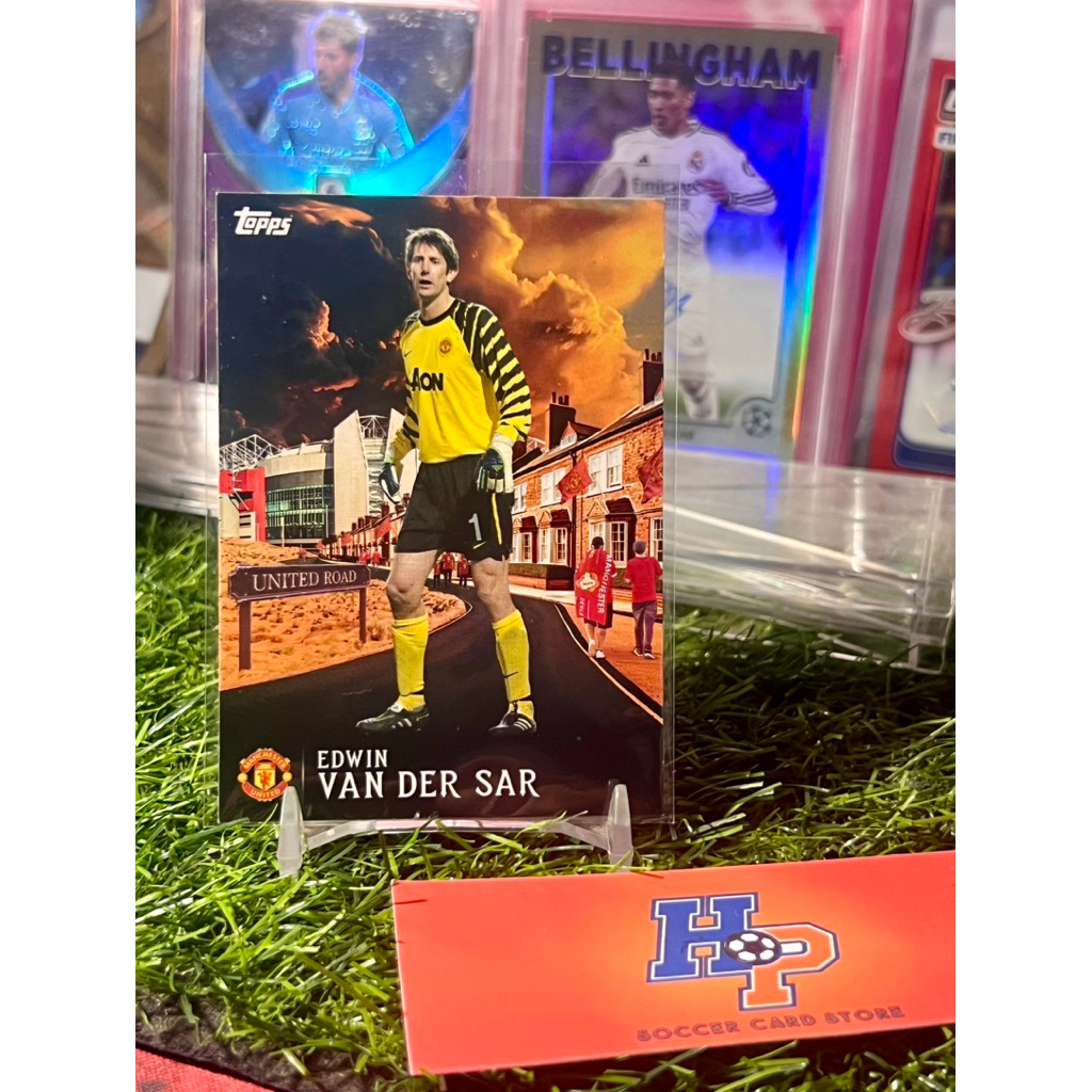 Thẻ bóng đá Van Der Sar Topps Manchester United Team Set 2025/26