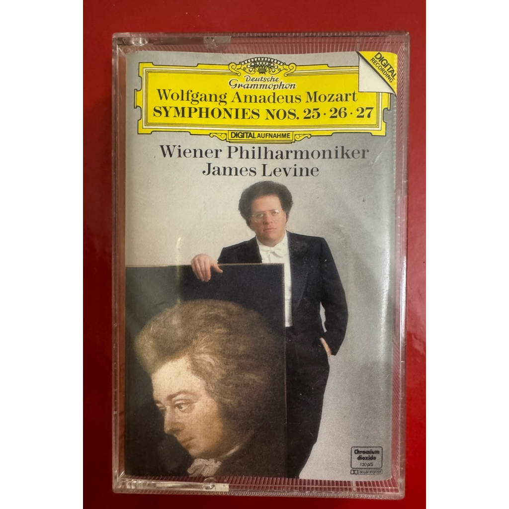 BĂNG CASSETTE CrO2 - MOZART - Symphony No. 25 in G minor, K. 183, Symphony No. 26 in E-flat major, K