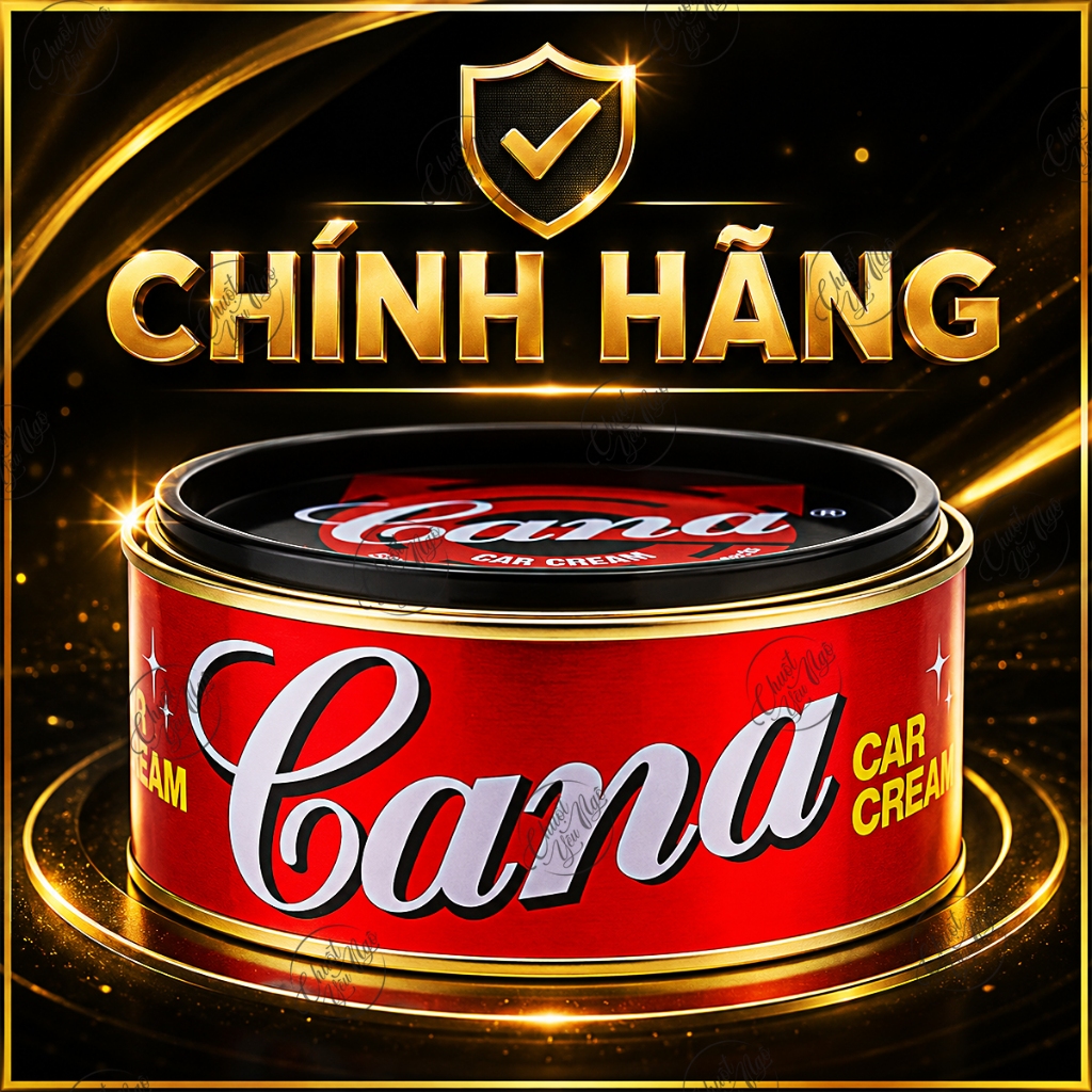 Kem CANA loại 1 chính hãng đánh bóng xóa keo bụi bẩn vệ sinh sơn ô tô xe máy car cream banh bida