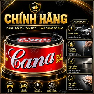 Kem CANA loại 1 chính hãng đánh bóng xóa keo bụi bẩn vệ sinh sơn ô tô xe máy car cream banh bida