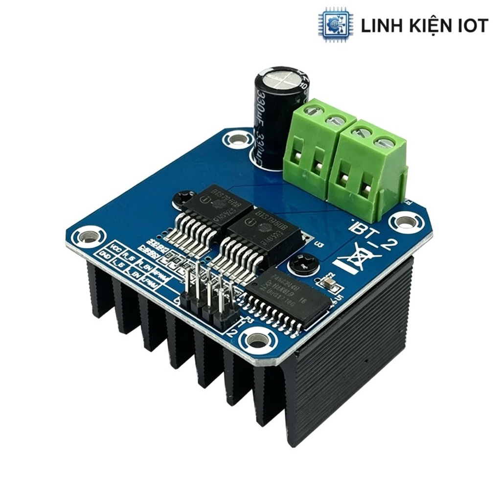 BTS7960 43A Module Điều Khiển Động Cơ