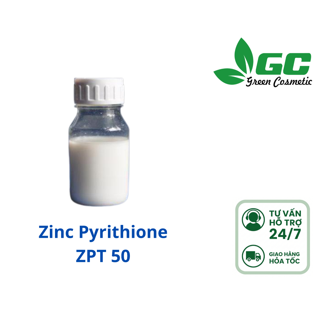 [HCM] ZPT - Chất giảm gàu dùng trong dầu gội - nguyên liệu mỹ phẩm Greencosmetic 50g, 100g