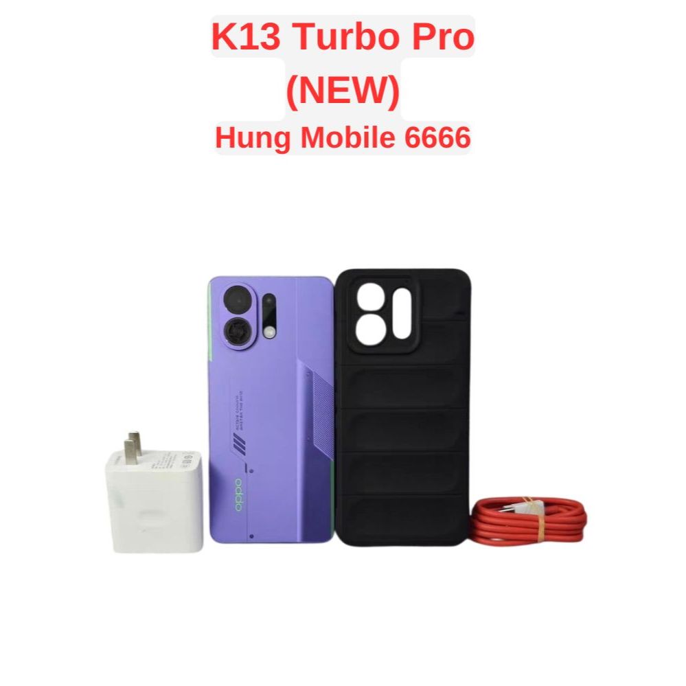 Điện thoại OPPO K13 Turbo Pro NEW (Snapdragon 8s Gen 4)