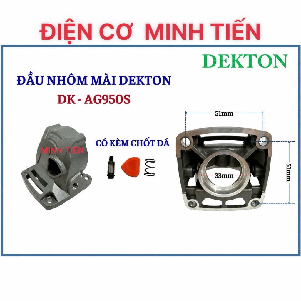 DEKTON 950S - ĐẦU NHÔM MÁY MÀI DEKTON MÃ AG950S.bak