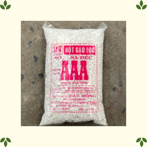 Bột gạo lọc AAA Sa Đéc - GÓI 500GR