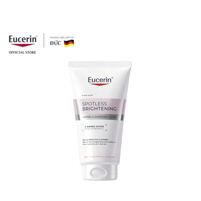 [HB Gift] Sữa rửa mặt dịu nhẹ làm sáng da Eucerin Spotless Brightening Amino Cleansing Foam 50ml