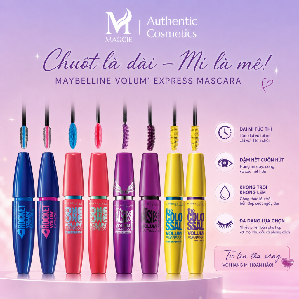 MASCARA MAYBELLINE - MASCARA MÀY MAYBELLINE