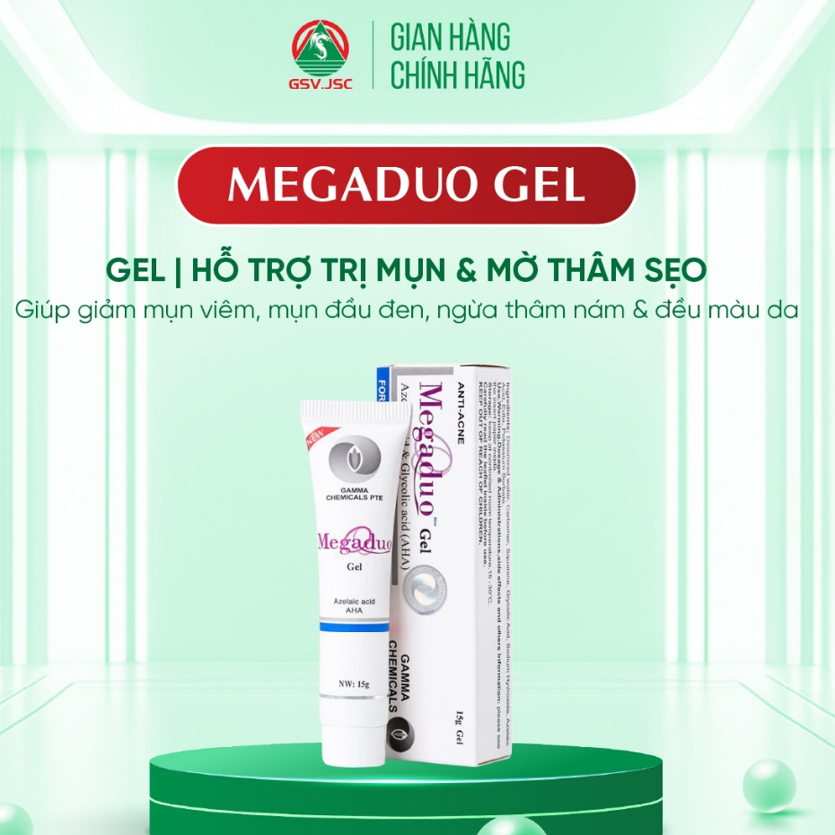 [Chính Hãng] Megaduo gel / D79 Pro+, Cream - Gel Bôi Giảm mụn, Giảm thâm, Dưỡng Ẩm Da