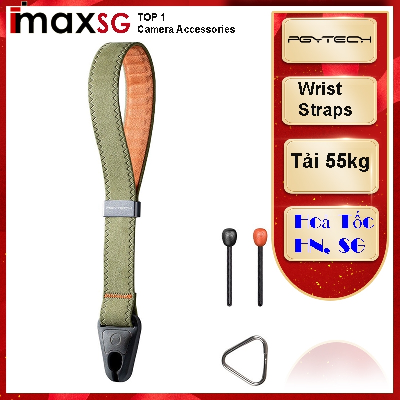 DÂY ĐEO MÁY ẢNH PGYTECH CAMERA WRIST STRAPS - MÀU Oak Grey