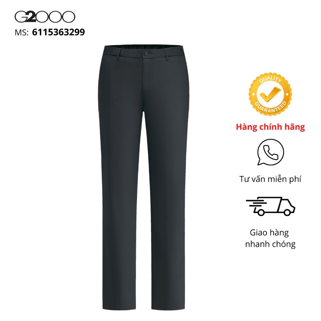 Quần Dài Nam G2000 (6115363299) Màu Đen
