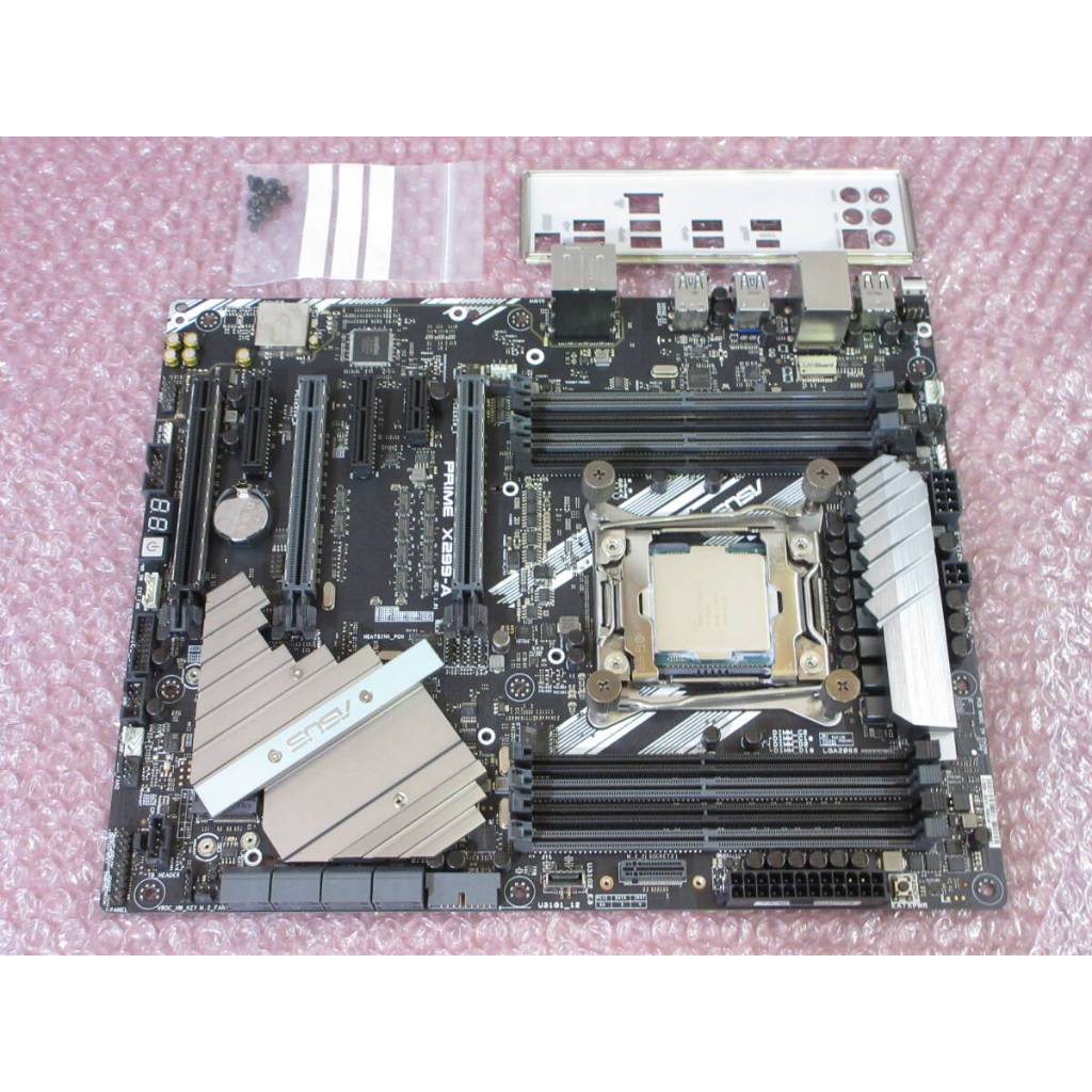 Combo bo mạch chủ ASUS PRIME X299-A  + CPU Core i9-10900X còn mới hoạt động tốt