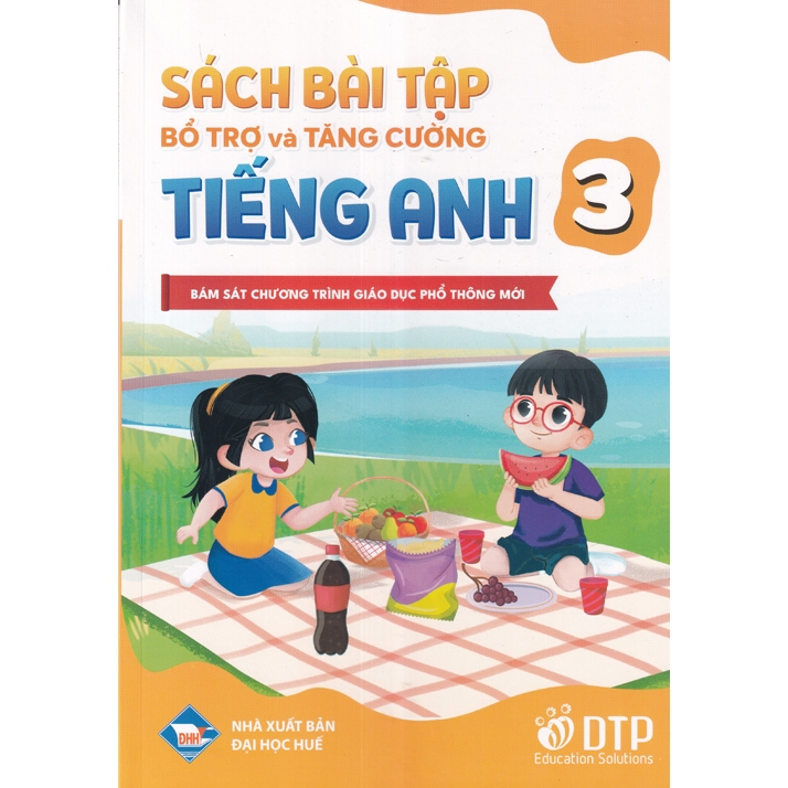 Sách bài tập bổ trợ và tăng cường tiếng anh 3 bám sát chương trình giáo dục phổ thông mới - DTP (68.
