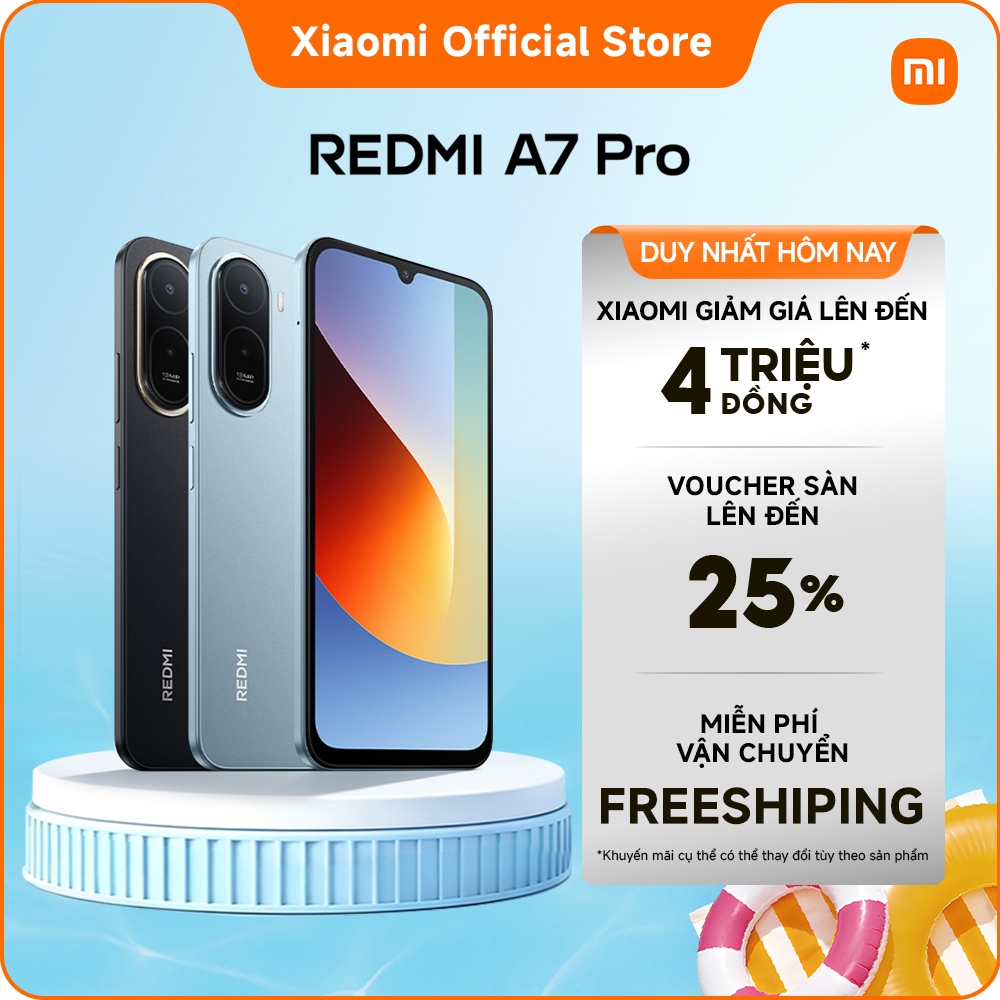 Điện thoại thông minh REDMI A7 Pro | Pin khủng 6000mAh| Màn hình 6.9" sống động