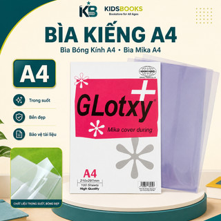 Bìa kiếng a4 Bìa Bóng Kính A4, Bìa Mika A4 - Nhà Sách Trí Anh