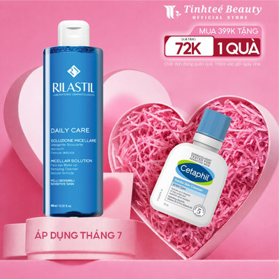 Nước tẩy trang RILASTIL DAILY CARE MICELLAR SOLUTION 100ML, 250ML, 400ML