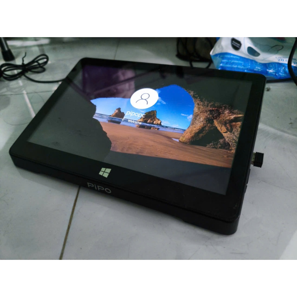 Mini PC Tablet X9 cũ - Win 10 Home Màn cảm ứng Full HD