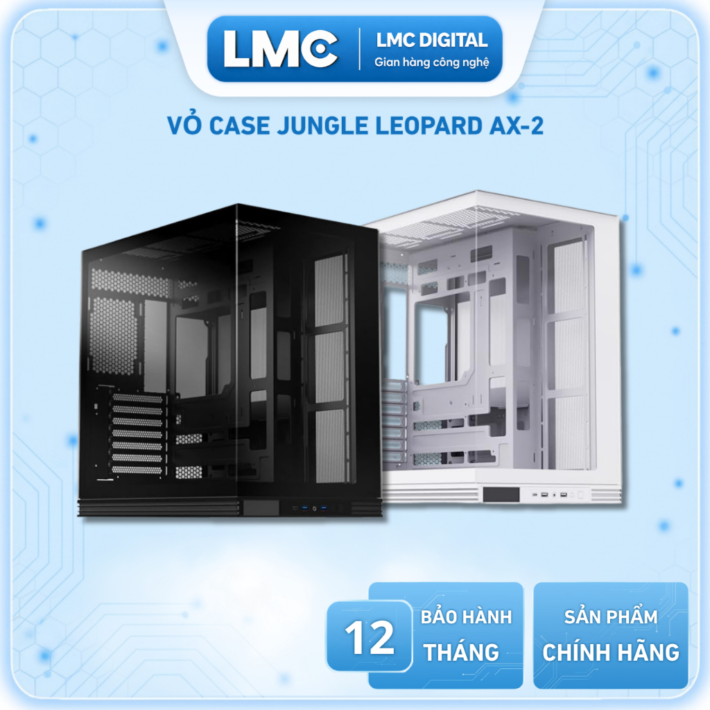 Vỏ Case Jungle Leopard AX-2 ( ATX - LCD - LED )