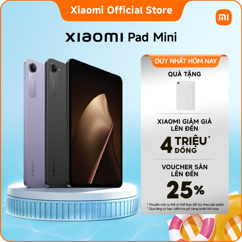 Xiaomi Pad Mini (8+256GB)｜Thiết kế 8,8" để cầm bằng một tay｜Cân bằng tính di động và hiệu suất｜Xiaom