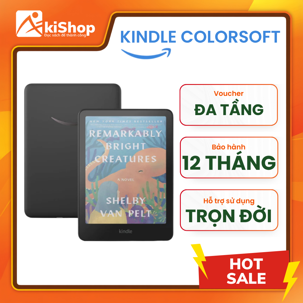 Máy đọc sách Amazon Kindle Colorsoft 16Gb/ Signature Edition 32GB chính hãng Akishop