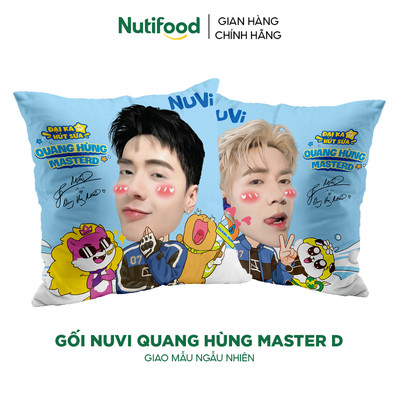 [Quà tặng không bán] Gối tựa lưng Nuvi Quang Hùng MasterD