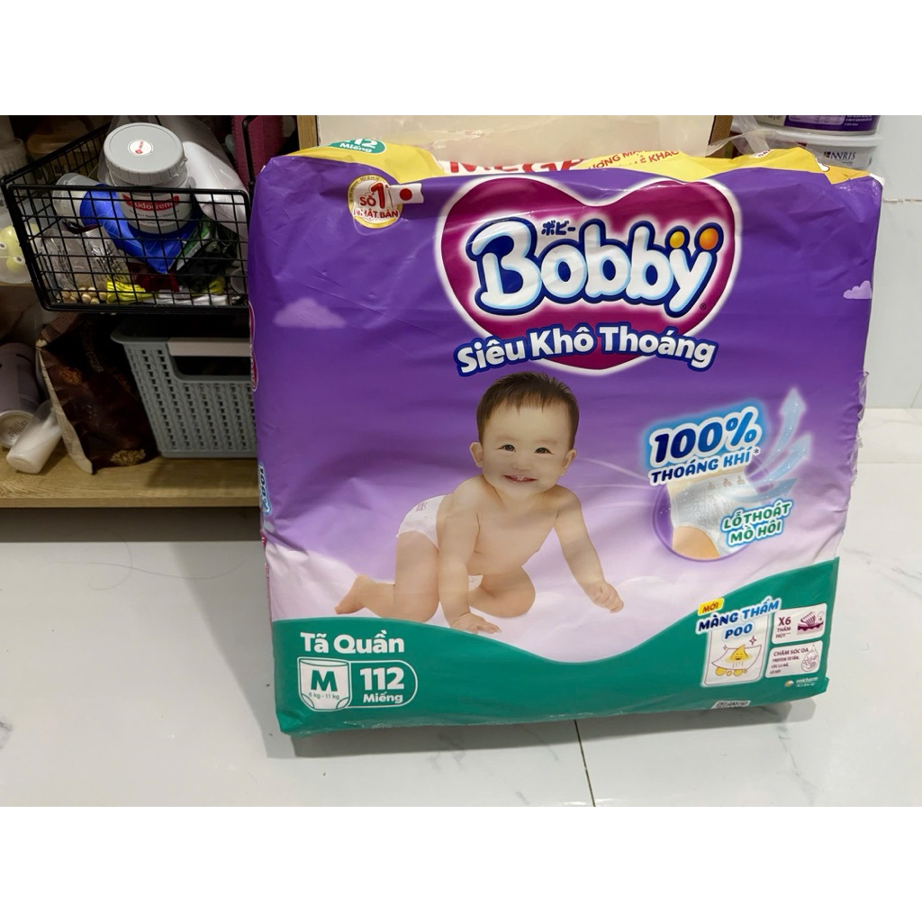 Thanh lý Combo 2 tã quần Bobby - Mega Jumbo M112
