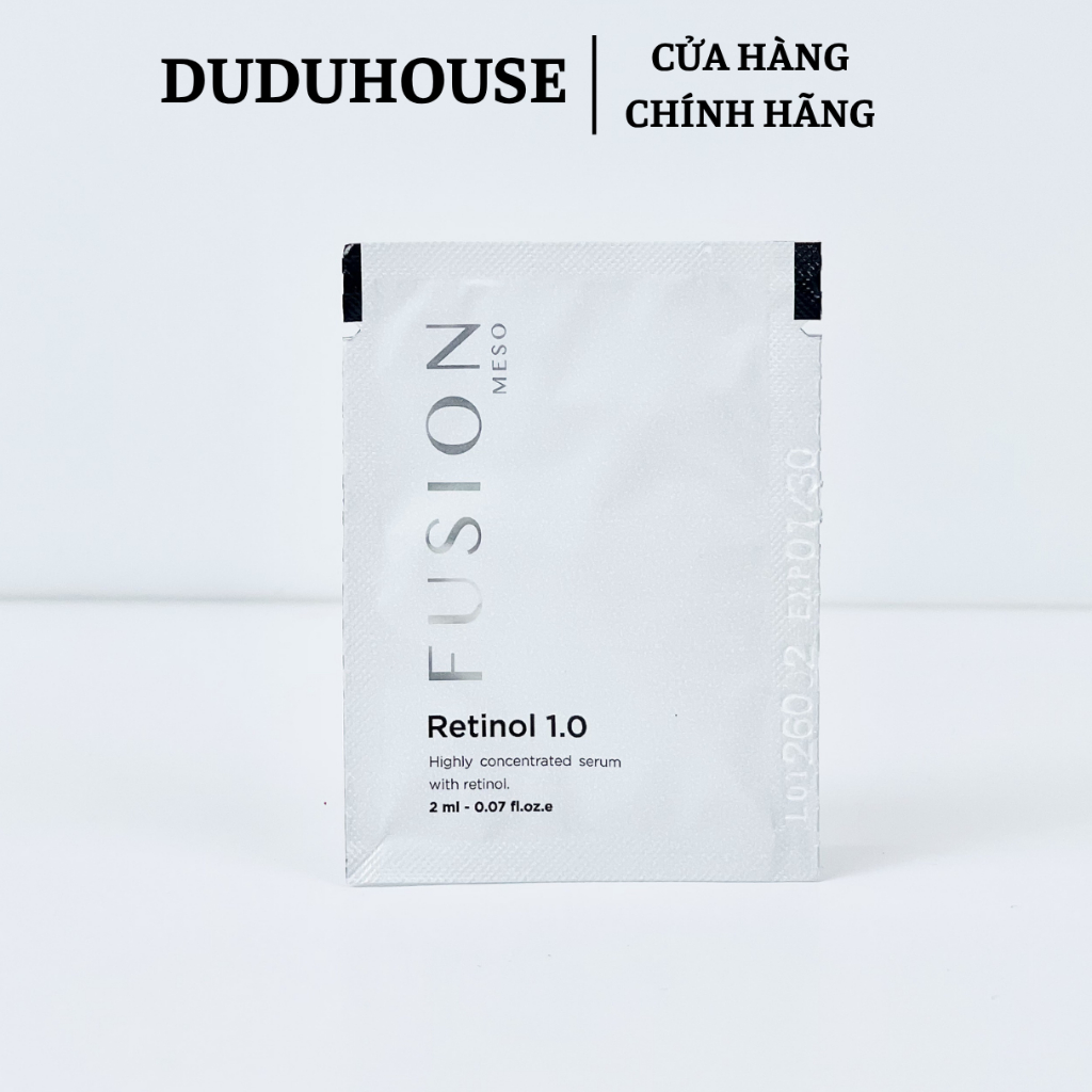 Sample Tinh Chất Fusion Retinol 1.0 Meso Therapy Serum 1.5ml