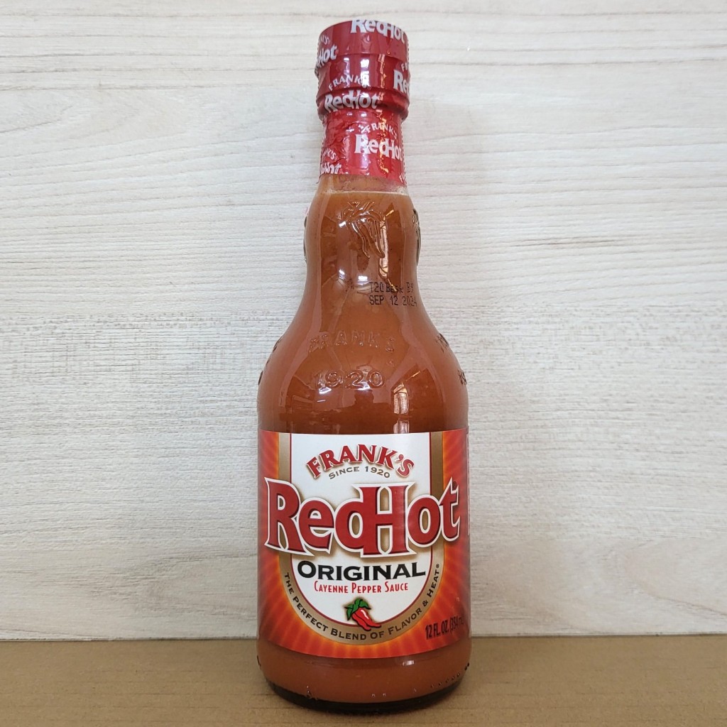FRANK’S (Chai TT 354ml) SỐT ỚT ĐỎ CAYENNE USA Red Hot Original Cayenne Pepper Sauce