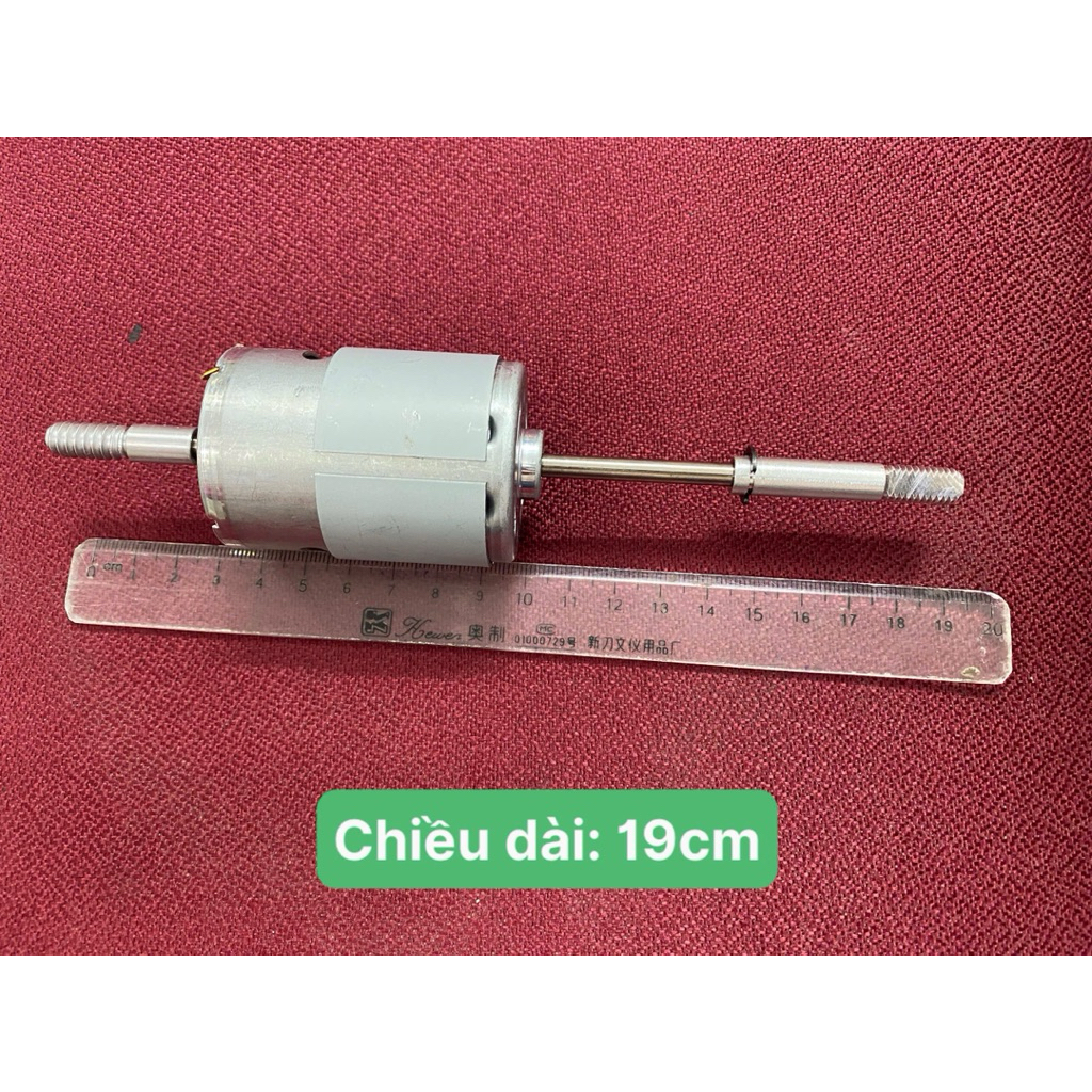 Mô tơ 12v 775 trục vát