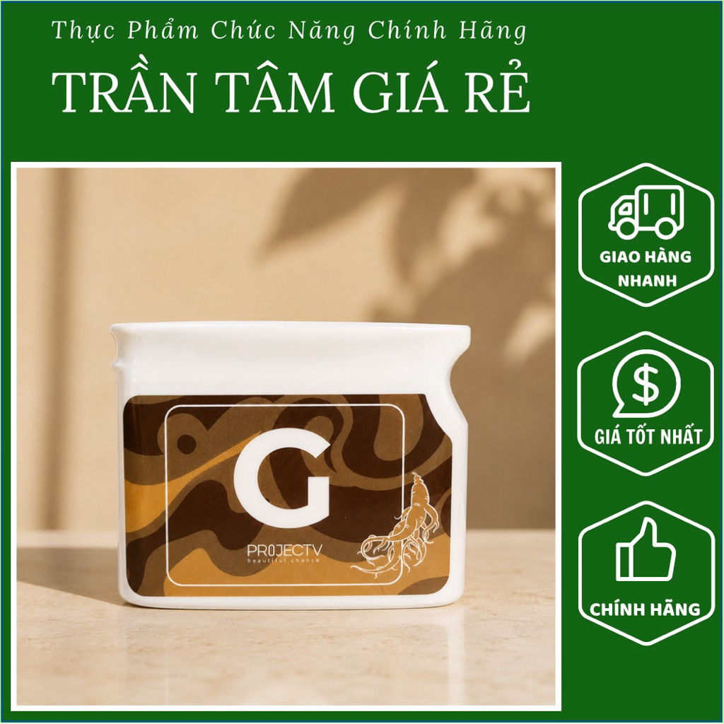 [HCM] G PROJECT V VISION - GIÚP NGỦ NGON GIẤC | HỘP 60 VIÊN