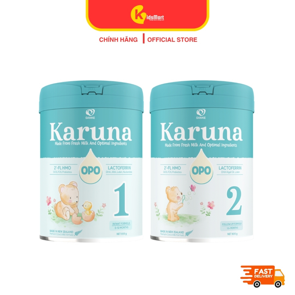 Sữa bột Karuna 1 & 2