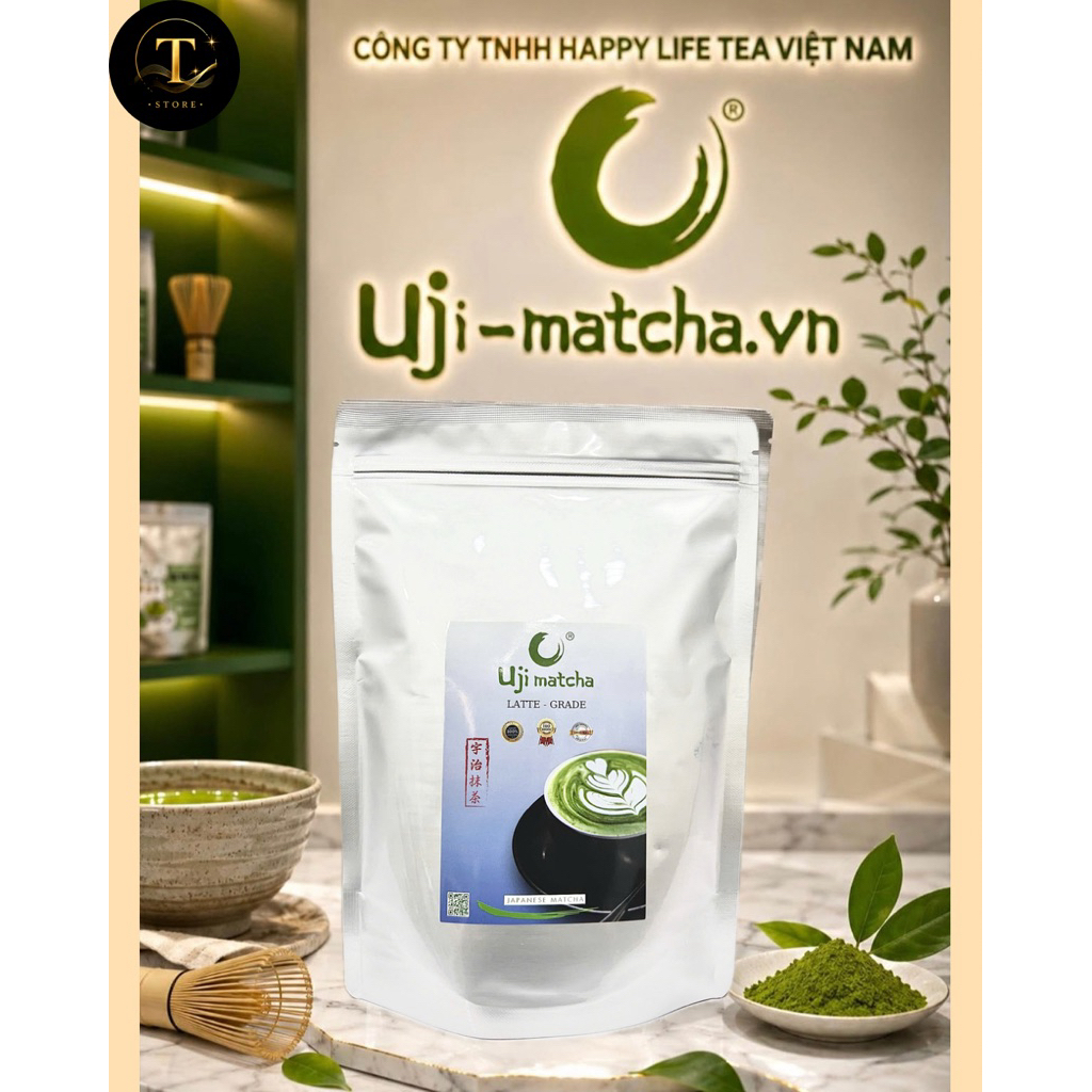 Matcha Uji Latte Grade | Bột Matcha Nhật Bản | Chuyên Pha Matcha Latte - Đá Xay - Trà Sữa