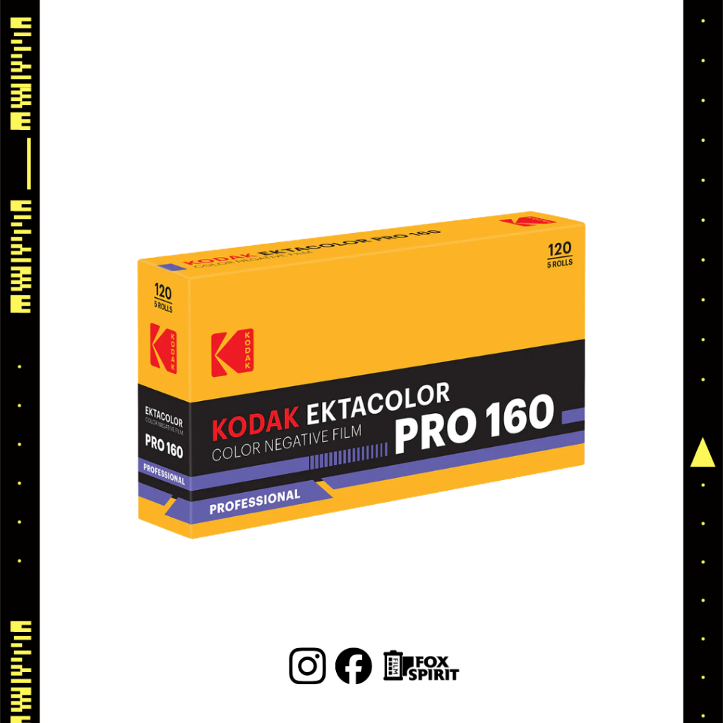 Kodak Ektarcolor Pro 160 - Film 120 - ISO 160 - 8-16 Exp