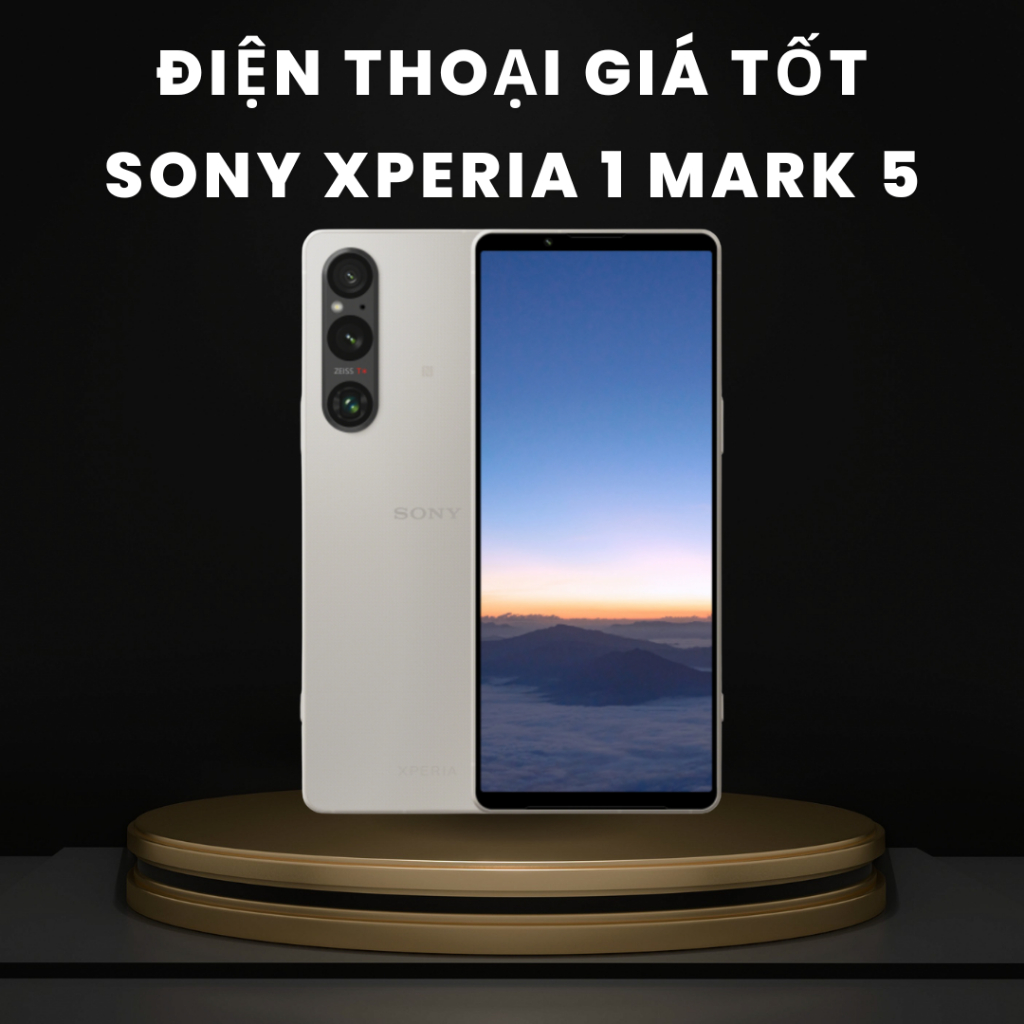 Điện thoại Sony Xperia 1 Mark 5 (12GB - 256GB) Sử dụng 2 sim Chụp hình siêu đẹp OLED 4K