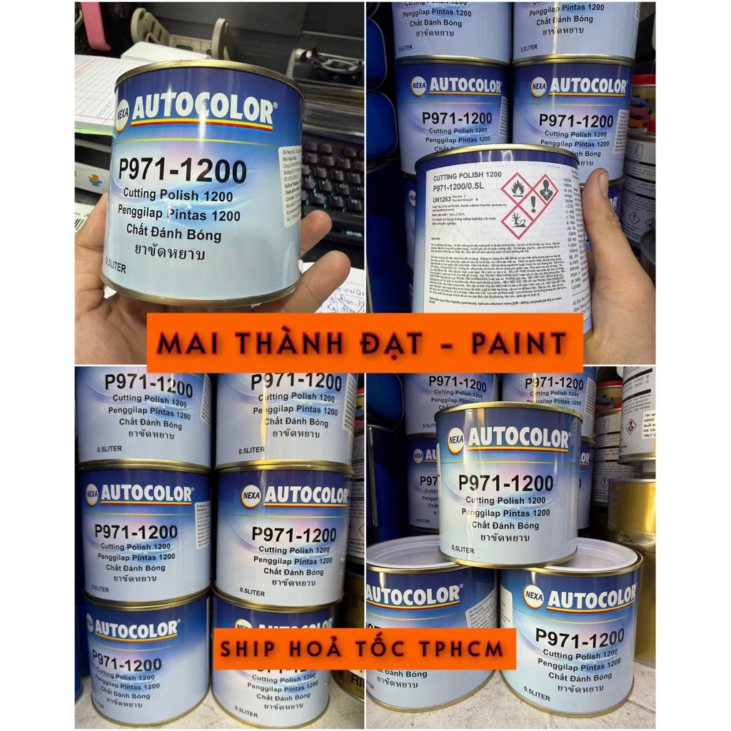 Bát bước 2 NEXA Autocolor P971-1200 (đánh bóng, xoá vết xước) Hàng Chính Hãng