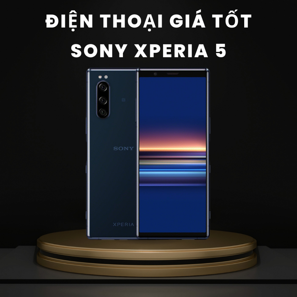 Điện thoại Sony Xperia 5 (6GB - 64GB) máy đẹp nguyên zin chụp hình cực đẹp Chip Snapdragon 855